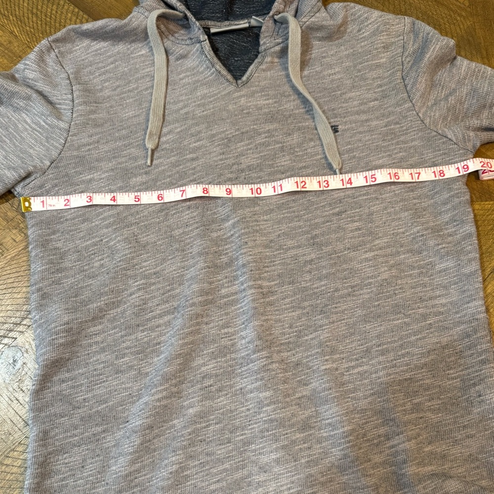 Vans Heather Gray Men's Hooded Sweater - Picture 11 of 11